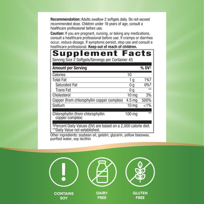 Nature’s Way Chlorofresh Chlorophyll Concentrate, Supports Detox - FitLife - WellnessOasis