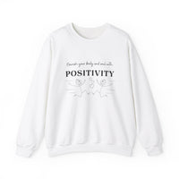 Nourish Positivity Sweatshirt - FitLife - WellnessOasis