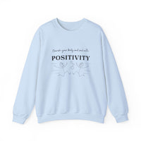 Nourish Positivity Sweatshirt - FitLife - WellnessOasis
