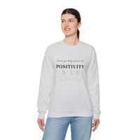 Nourish Positivity Sweatshirt - FitLife - WellnessOasis