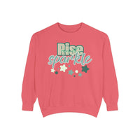 Rise and Sparkle Sweatshirt - FitLife - WellnessOasis