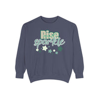 Rise and Sparkle Sweatshirt - FitLife - WellnessOasis
