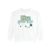 Rise and Sparkle Sweatshirt - FitLife - WellnessOasis
