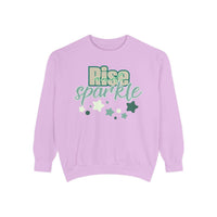 Rise and Sparkle Sweatshirt - FitLife - WellnessOasis
