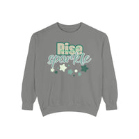 Rise and Sparkle Sweatshirt - FitLife - WellnessOasis