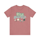 Rise and Sparkle T-shirt - FitLife - WellnessOasis