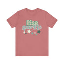 Rise and Sparkle T-shirt - FitLife - WellnessOasis