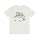 Rise and Sparkle T-shirt - FitLife - WellnessOasis