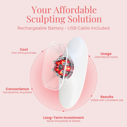 SculpTrimly 3 - in - 1 Adjustable Body Sculpting Machine - Cellulite Remover for Legs - FitLife - WellnessOasis