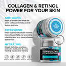 SimplyVital Collagen, Retinol & Hyaluronic Acid Cream - Anti - Aging Face Moisturizer for Face, Firming Skin Care Neck & Décolleté - Made in USA, Daily Moisturizer Face Cream Day & Night - 1.7 fl.oz. - FitLife - WellnessOasis
