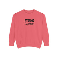 Strong Woman Sweatshirt - FitLife - WellnessOasis
