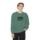 Strong Woman Sweatshirt - FitLife - WellnessOasis