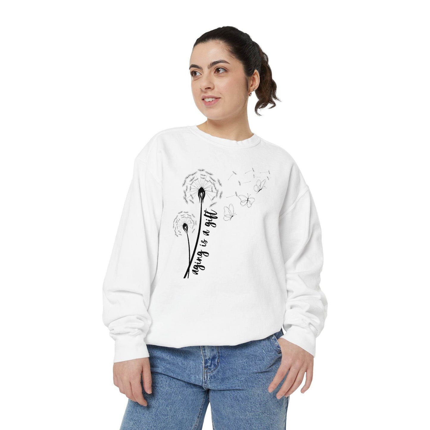 Sweatshirt Aging is a Gift - FitLife - WellnessOasis