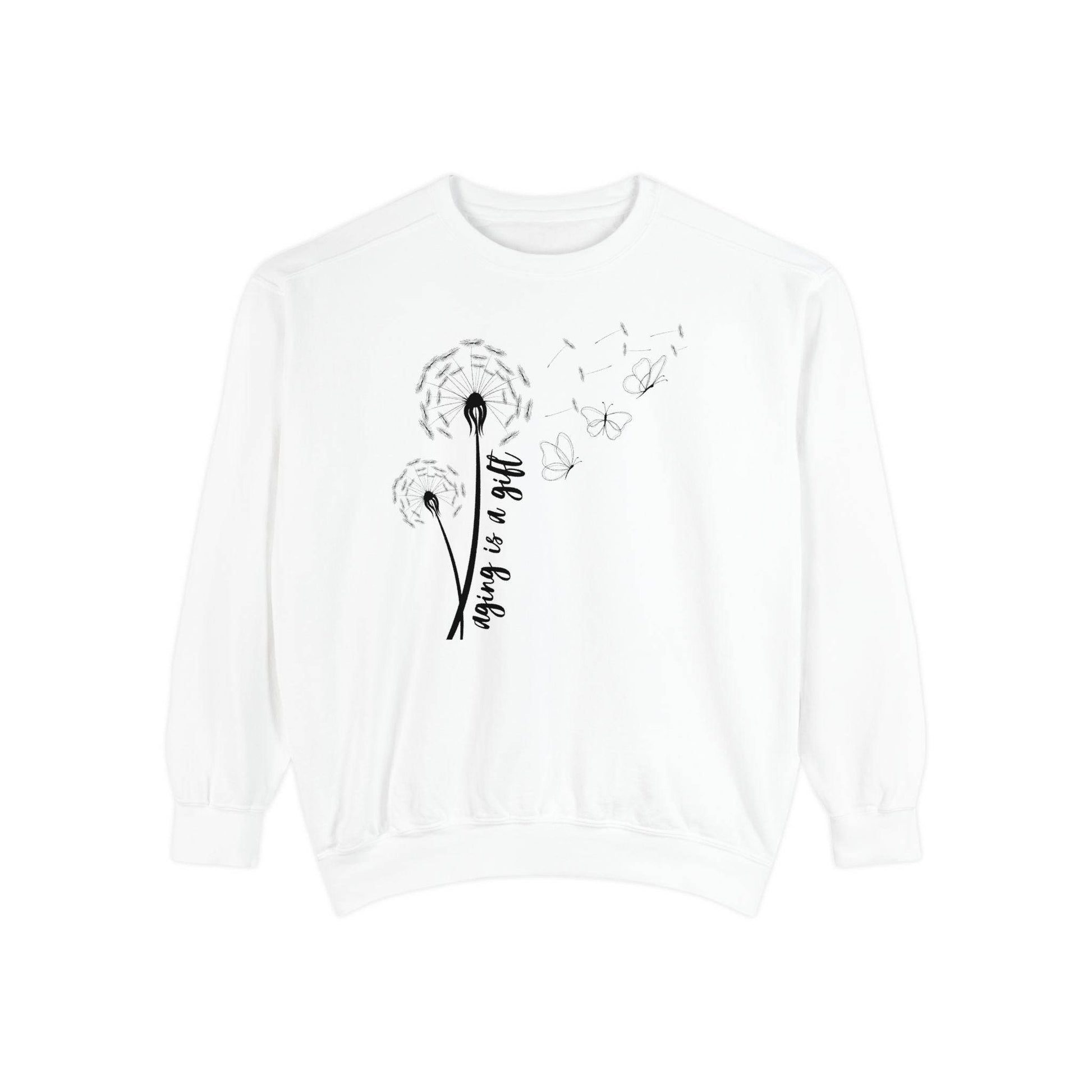 Sweatshirt Aging is a Gift - FitLife - WellnessOasis