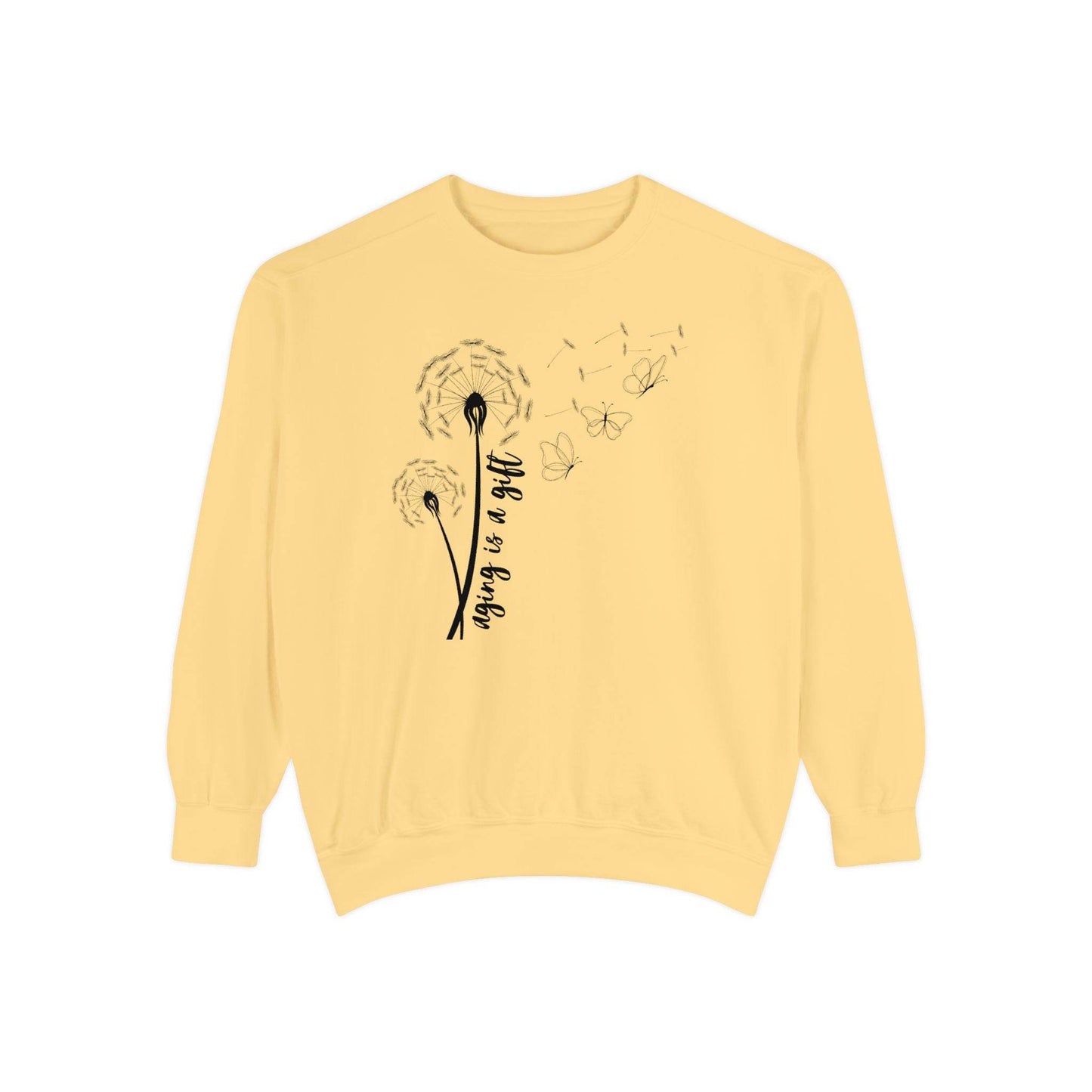 Sweatshirt Aging is a Gift - FitLife - WellnessOasis
