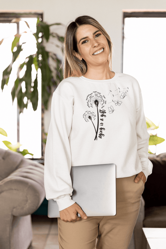Sweatshirt Aging is a Gift - FitLife - WellnessOasis