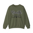 Sweatshirt Breathe in Wellness exhale stress - FitLife - WellnessOasis