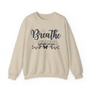 Sweatshirt Breathe in Wellness exhale stress - FitLife - WellnessOasis