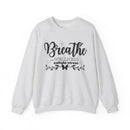Sweatshirt Breathe in Wellness exhale stress - FitLife - WellnessOasis