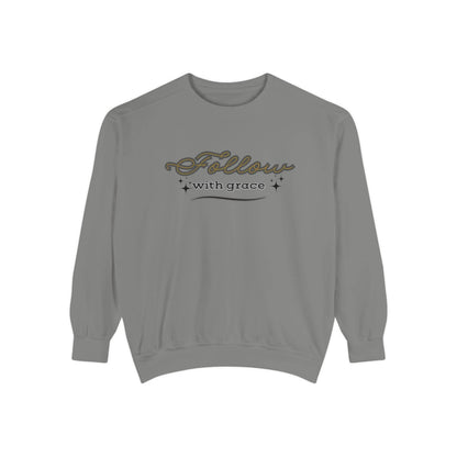Sweatshirt - Follow with Grace - FitLife - WellnessOasis
