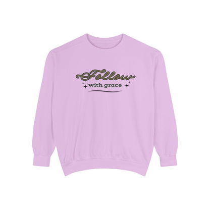Sweatshirt - Follow with Grace - FitLife - WellnessOasis