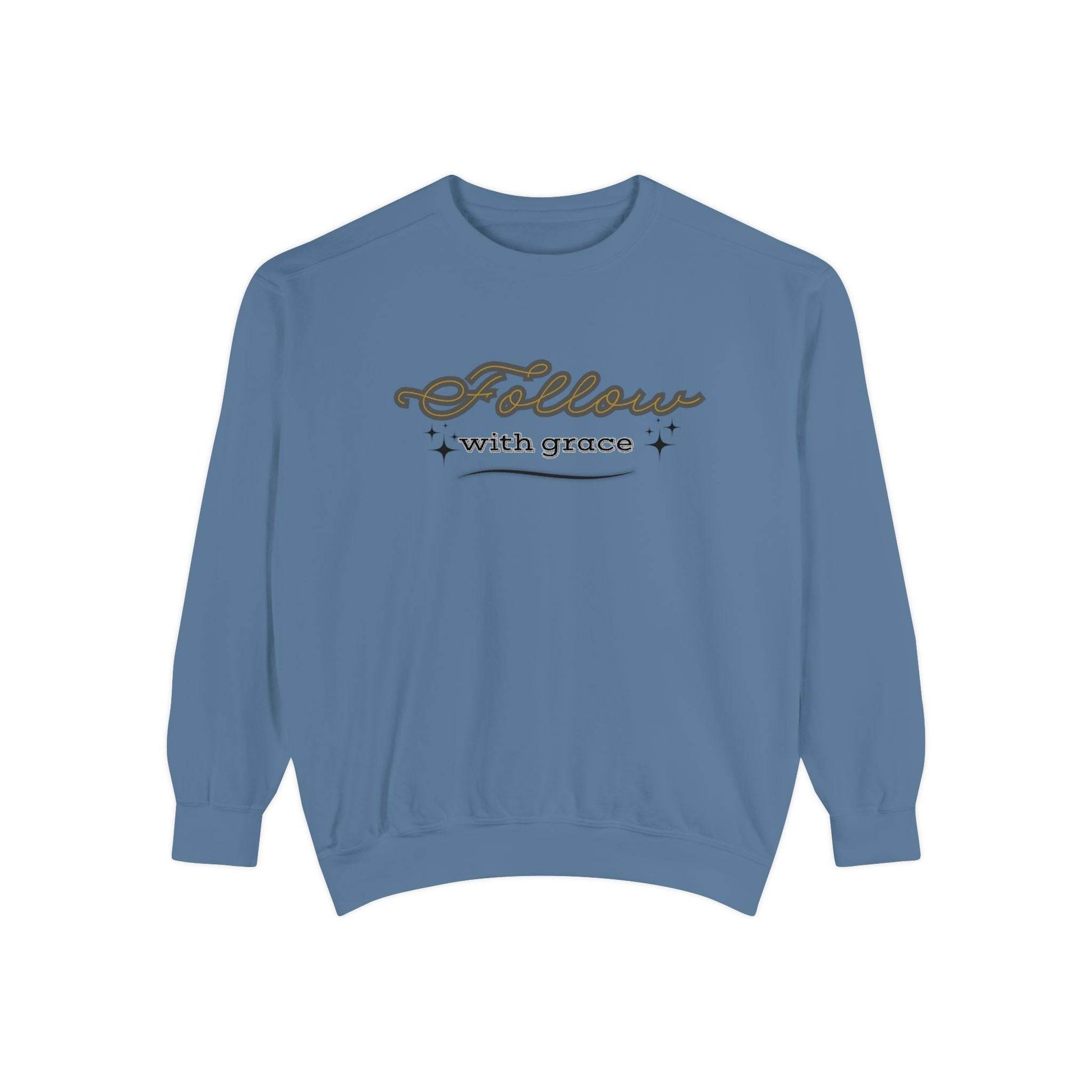 Sweatshirt - Follow with Grace - FitLife - WellnessOasis