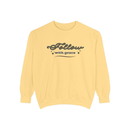 Sweatshirt - Follow with Grace - FitLife - WellnessOasis