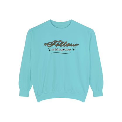 Sweatshirt - Follow with Grace - FitLife - WellnessOasis