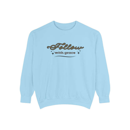 Sweatshirt - Follow with Grace - FitLife - WellnessOasis