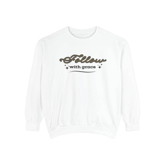 Sweatshirt - Follow with Grace - FitLife - WellnessOasis