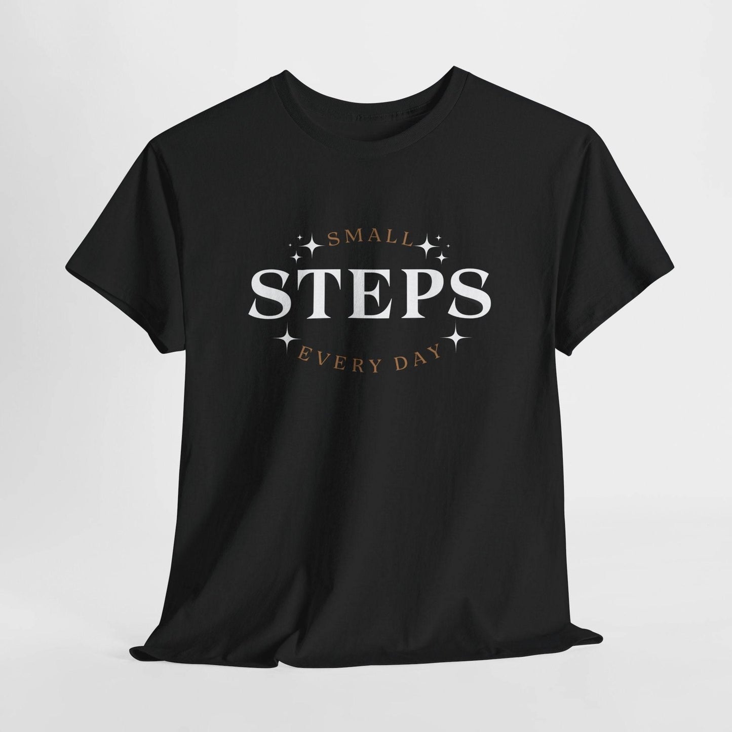 T-Shirt SMALL STEPS EVERY DAY - FitLife - WellnessOasis