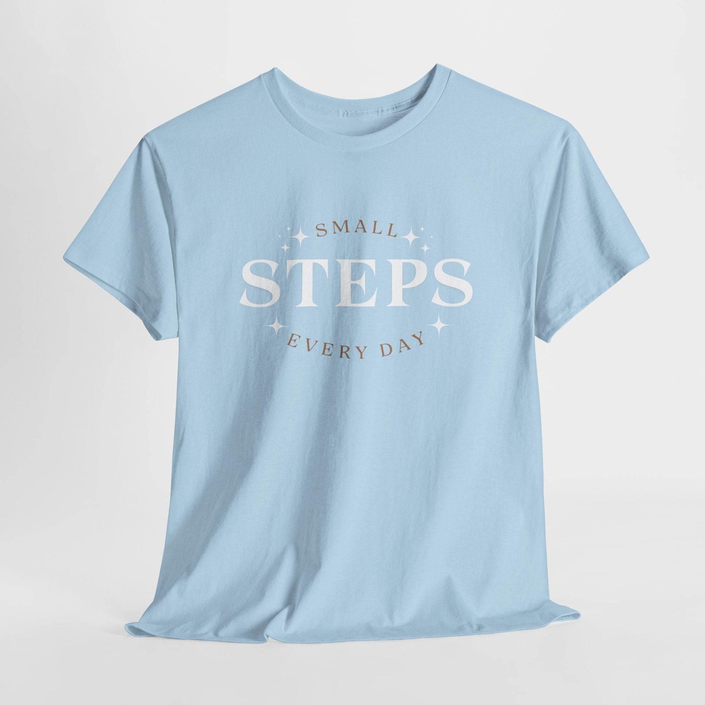 T-Shirt SMALL STEPS EVERY DAY - FitLife - WellnessOasis