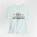T-Shirt - Spread Kindness Like Wildflowers - FitLife - WellnessOasis