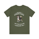 The Best Fitness Coach Tee - Perfect Gift for Dog Lovers - FitLife - WellnessOasis