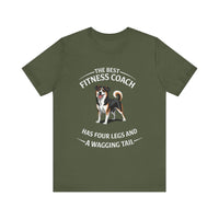 The Best Fitness Coach Tee - Perfect Gift for Dog Lovers - FitLife - WellnessOasis