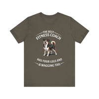 The Best Fitness Coach Tee - Perfect Gift for Dog Lovers - FitLife - WellnessOasis