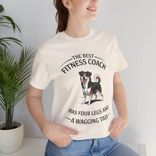 The Best Fitness Coach Tee - Perfect Gift for Dog Lovers - FitLife - WellnessOasis