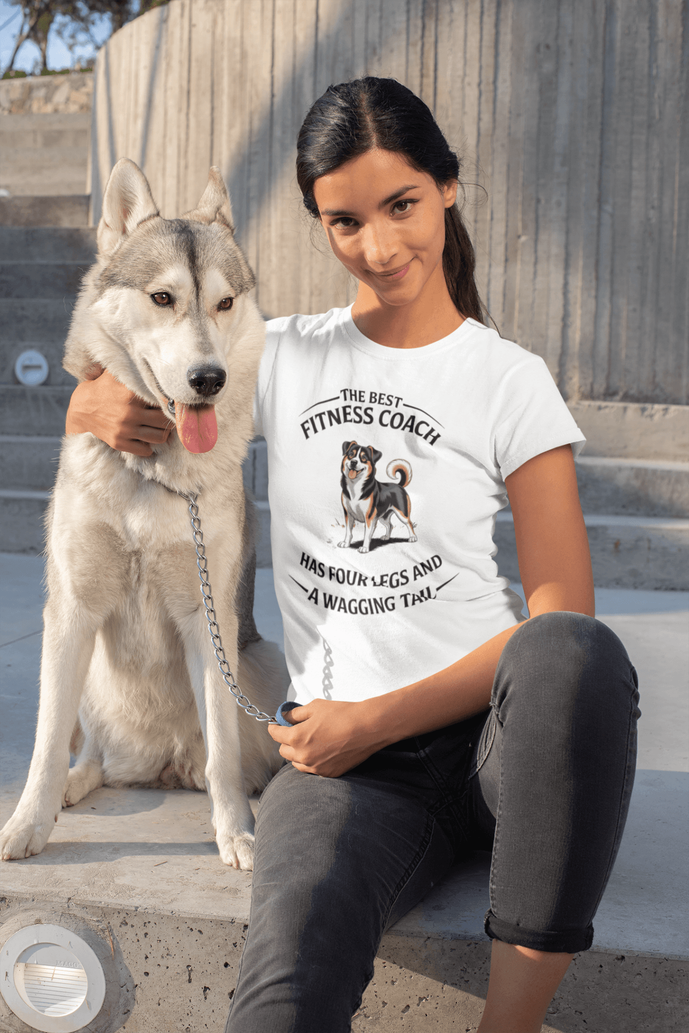 The Best Fitness Coach Tee - Perfect Gift for Dog Lovers - FitLife - WellnessOasis