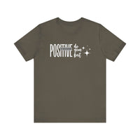 Think Positive Tee - FitLife - WellnessOasis
