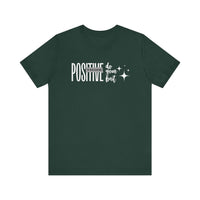 Think Positive Tee - FitLife - WellnessOasis