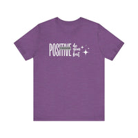 Think Positive Tee - FitLife - WellnessOasis