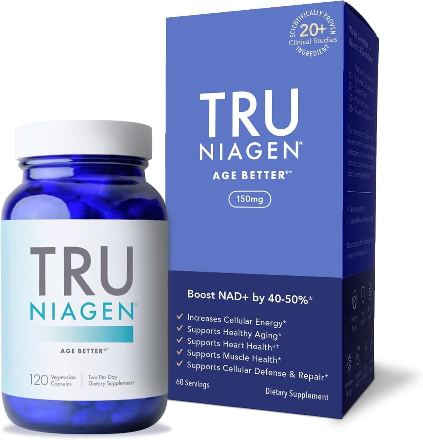 TRU NIAGEN NR NAD+ Supplement – Cellular Energy & Healthy Aging