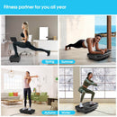 Vibration Plate Exercise Machine for Lymphatic Drainage Weight Loss,SoftGym Power Vibration Plate 300 - 400 Lbs Capacity Full Whole Body Workout Vibration Platform,Waver Vibration Plate for Home Fitness - FitLife - WellnessOasis