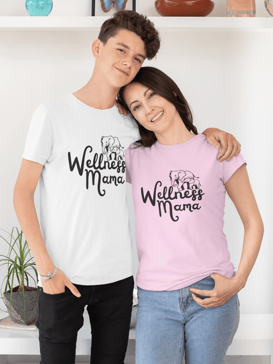 Wellness Mama - Comfortable & Stylish T-Shirt for Moms - FitLife - WellnessOasis