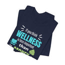 Wellness & Money - Motivational T-Shirt for Positive Vibes - FitLife - WellnessOasis