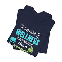 Wellness & Money - Motivational T-Shirt for Positive Vibes - FitLife - WellnessOasis