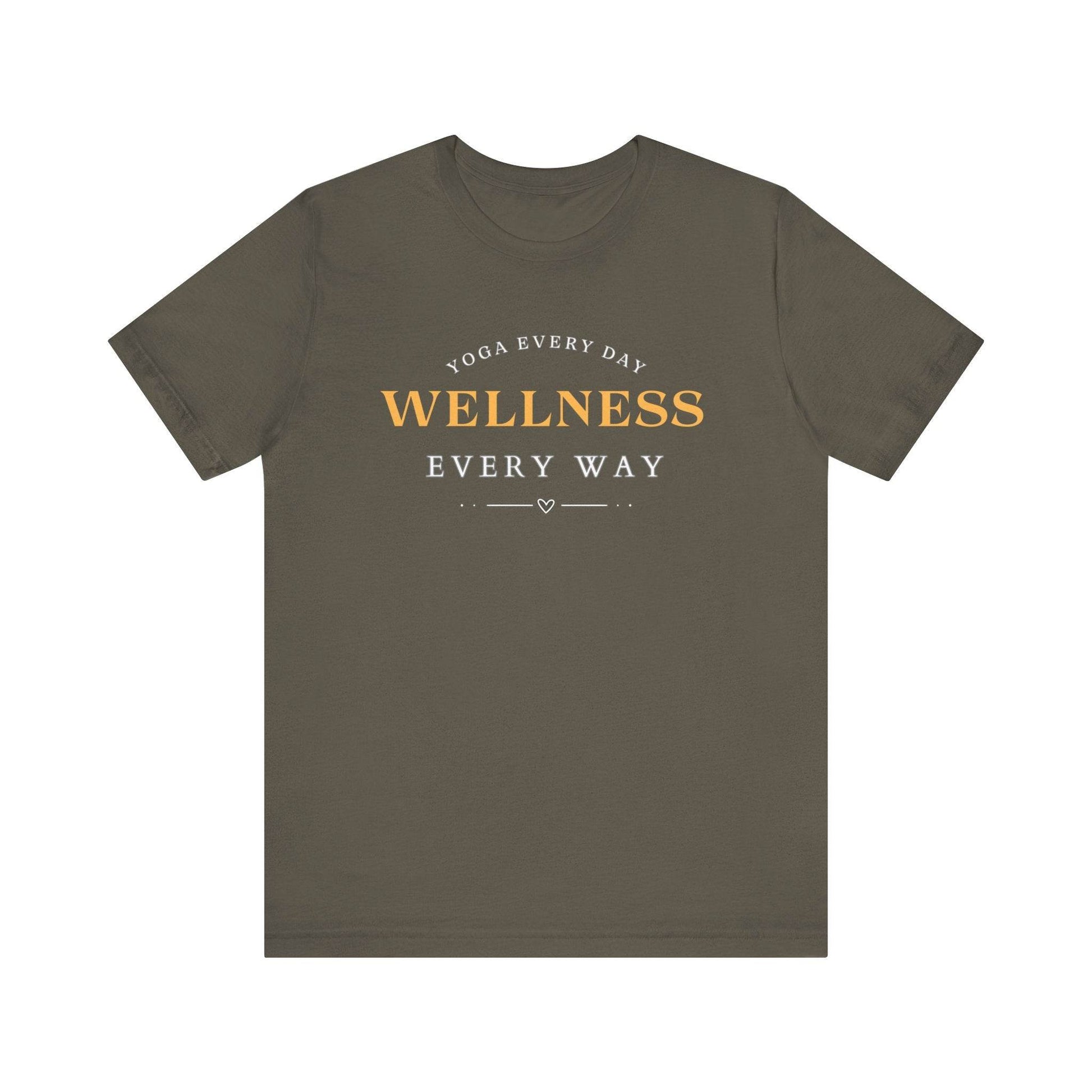 Yoga T-shirt - FitLife - WellnessOasis