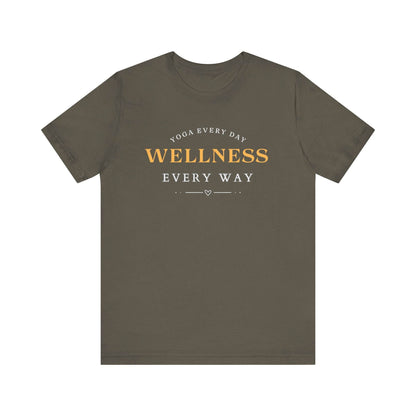 Yoga T-shirt - FitLife - WellnessOasis