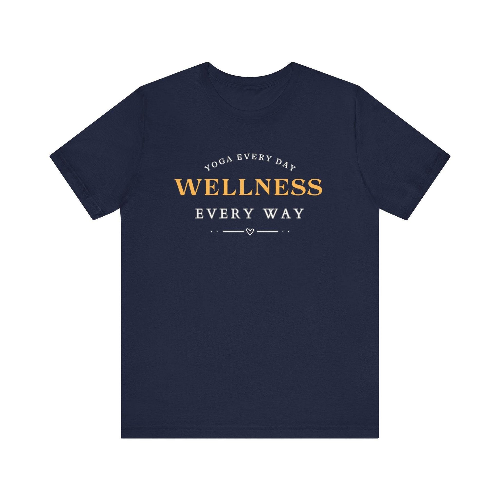 Yoga T-shirt - FitLife - WellnessOasis