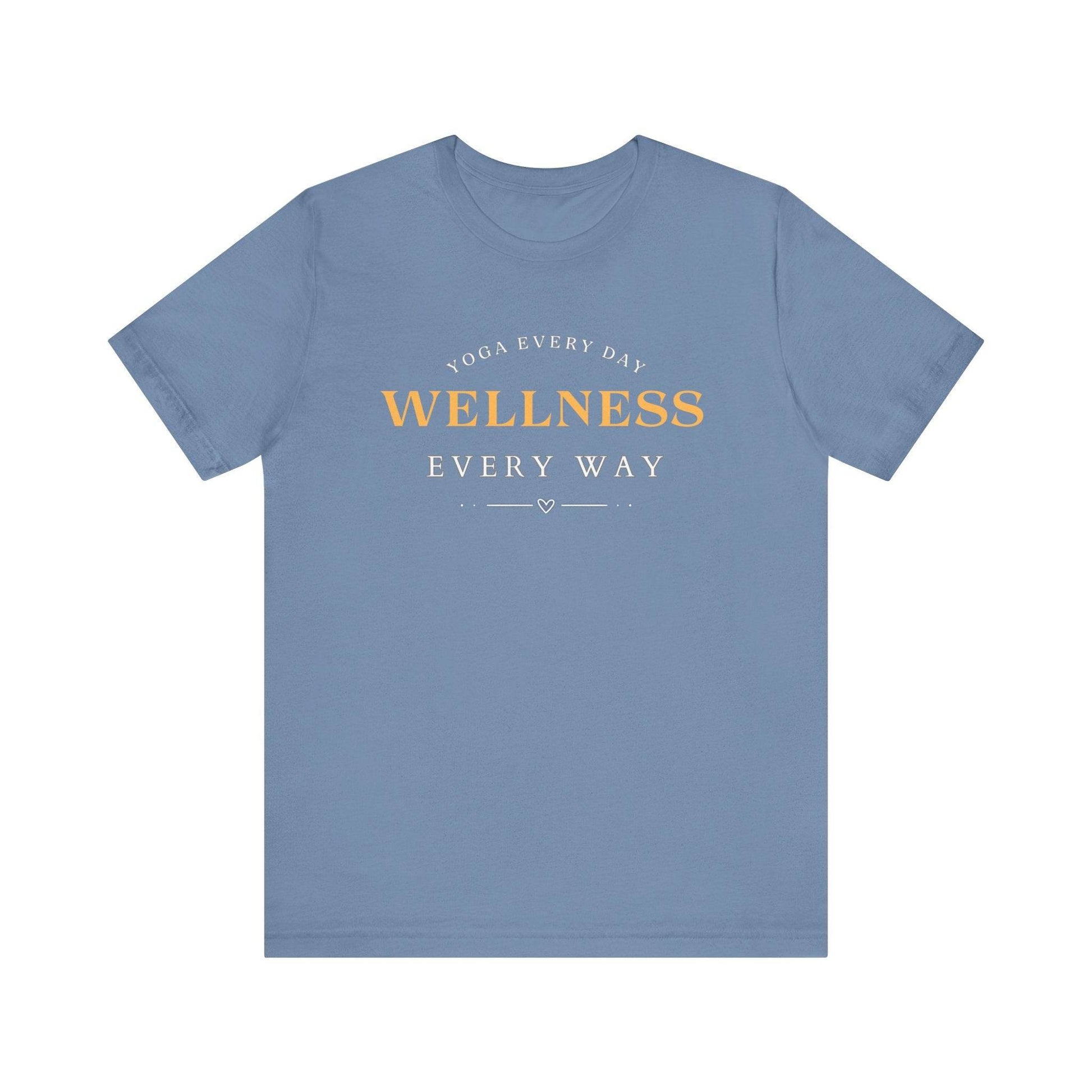 Yoga T-shirt - FitLife - WellnessOasis